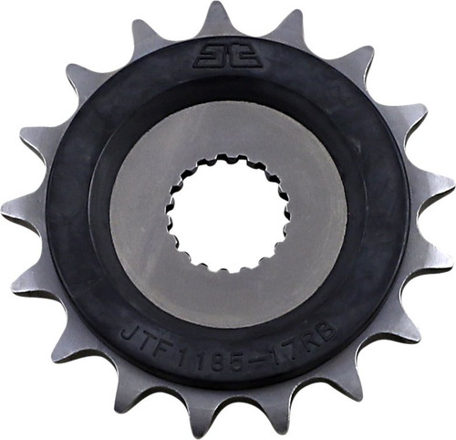 JT Rubber Cushioned Front Sprocket 17 Tooth (JTF1185.17RB)