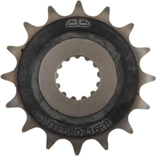 JT Rubber Cushioned 530 Front Sprocket 16 Tooth (JTF580.16RB)