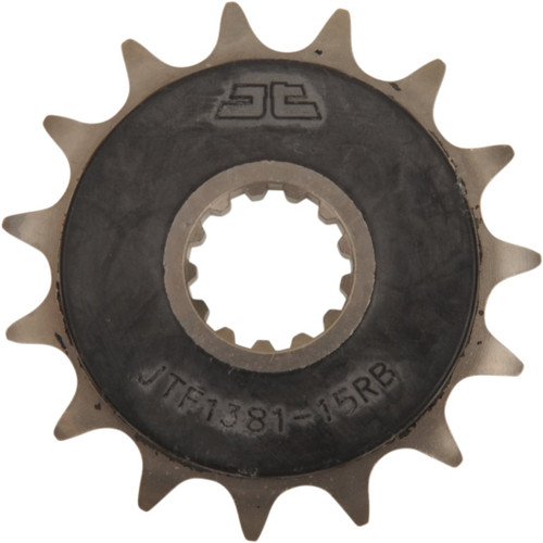 JT Rubber Cushioned Front Sprocket 15 Tooth (JTF1381.15RB)