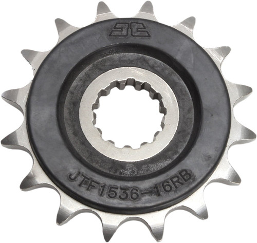 JT Rubber Cushioned Front Sprocket 16 Tooth (JTF1536.16RB)