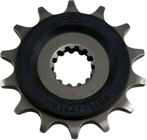 JT Rubber Cushioned Front Sprocket 14 Tooth (JTF1447.14RB)