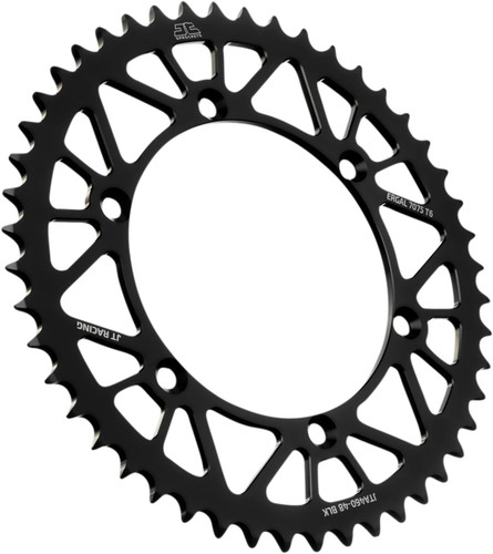JT Racelite Aluminum Black Rear Sprocket 48 Tooth (JTA460.48BLK)