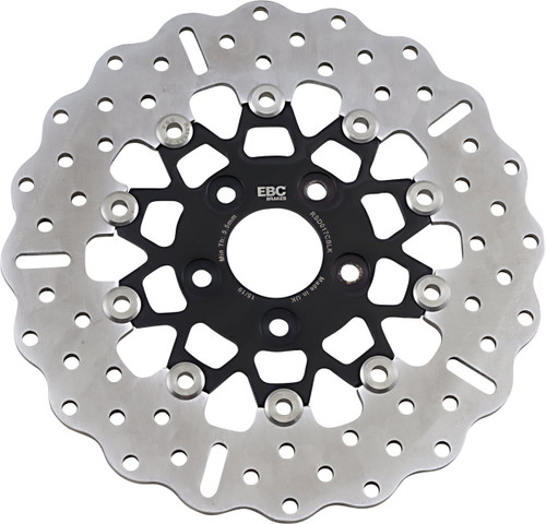 EBC RSD Custom Touring Contour Brake Rotor w/Black Center Hub (RSD017CBLK)