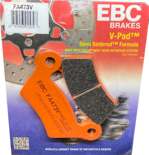 EBC Semi Sintered V Brake Pads (FA473V)