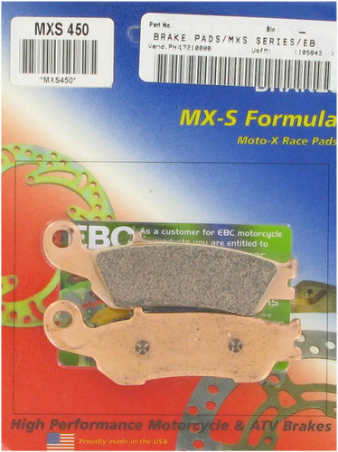 EBC MXS Offroad Race Brake Pads (MXS450)