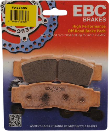 EBC SV Series Severe Duty Brake Pads (FA676SV)
