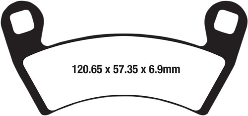 EBC "R" Series Sintered Brake Pads (FA656R)