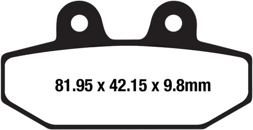 EBC Double-H Sintered Brake Pads (FA710HH)