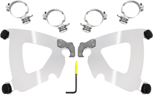 Memphis Shades Road Warrior Black Trigger-Lock Mounting Kit (MEB2059)