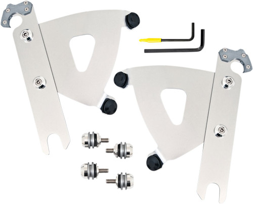 Memphis Shades Road Warrior Polished Trigger-Lock Mounting Kit (MEK2053)