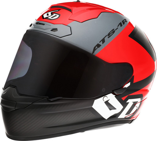 6D ATS-1R Carbon Wyman Motorcycle Helmet