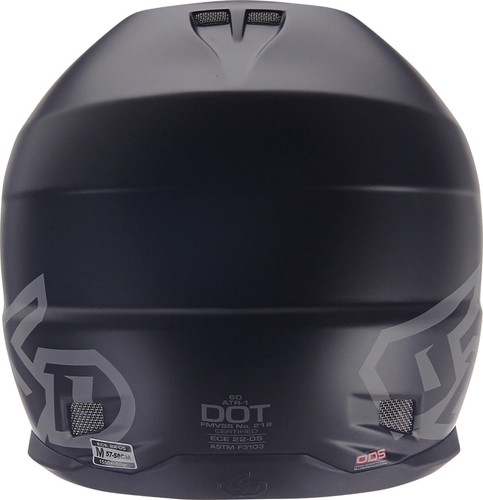 6D ATR-1 Solid MX Offroad Helmet