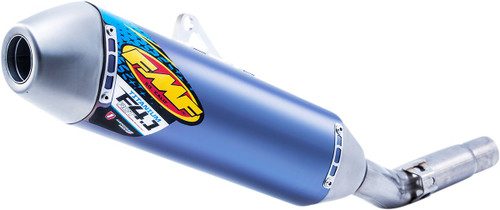 FMF Factory 4.1 Anodized Titanium/Stainless Steel Mini Slip-On Muffler (041595)