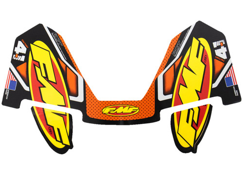 FMF 4.1 RCT Orange Exhaust Muffler Decal (014850)
