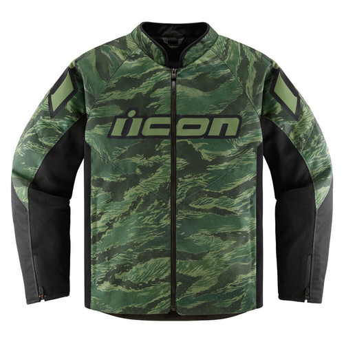 Icon Hooligan CE Tigers Blood Mens Motorcycle Jacket