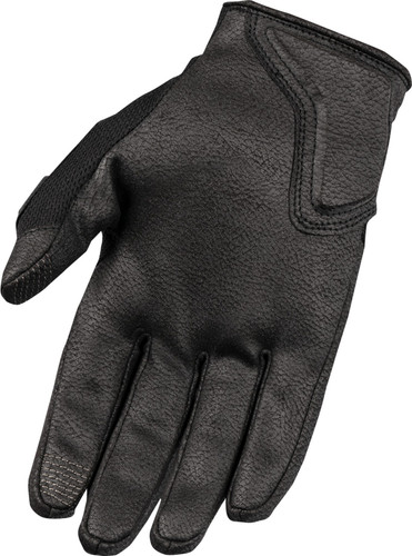 Icon Punchup Mens Leather Motorcycle Gloves