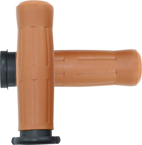 Avon Old School Tan Rubber 1" Handlebar Grips (OLD-69-TAN-FLY)