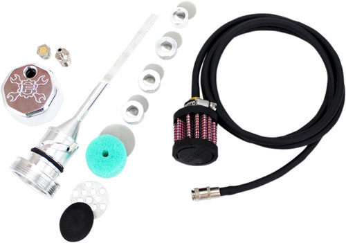 Feuling Polished Vented Oil Dipstick for 2018-2022 Harley M8 Softail (3085)