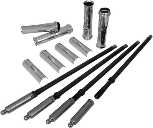 Feuling Quick Install Adjustable 3/8 OD Pushrods + Tube Kit (4097)