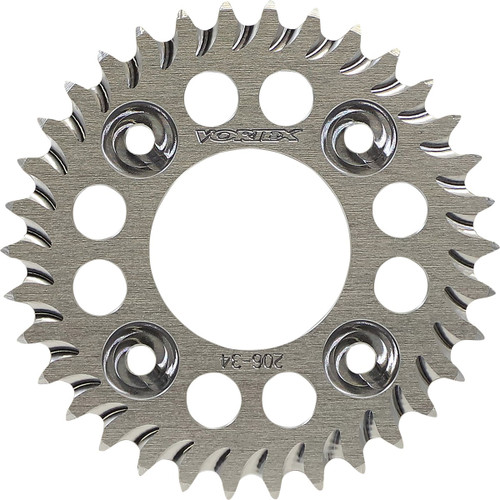 Vortex Aluminum Rear Sprocket 34 Tooth (206-34)