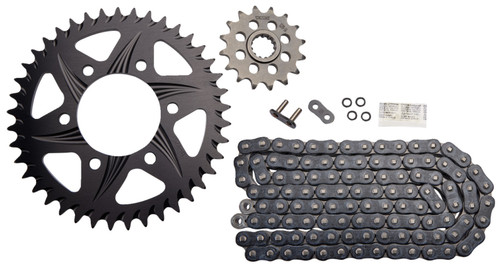 Vortex HFRA Hyper Fast 520 Conversion RX3 Black Chain & Sprocket Kit (CK6296)