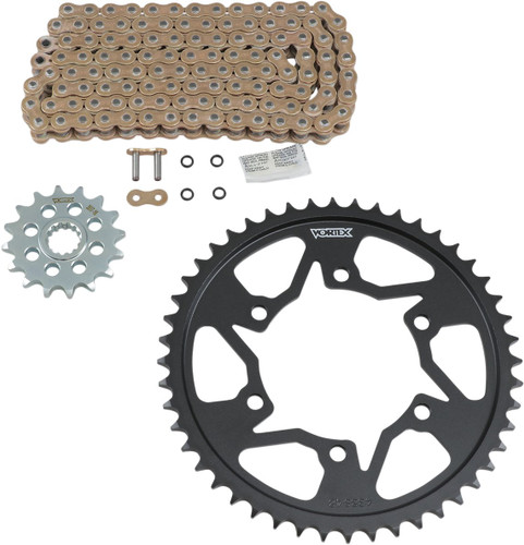 Vortex OES Original Equipment SX3 Gold Chain & Sprocket Kit (CKG6128)