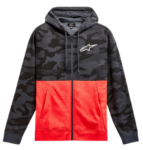 Alpinestars Camo Block Mens Zip Up Hoody