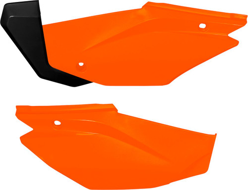 UFO Fluorescent Orange Plastic Side Panels (HO05601#FFLU)