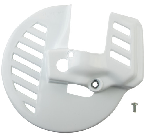 UFO White Plastic Front Brake Disc Guard (HO02661#041)