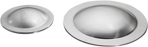 Belt Drives Polished Domed 47/72 Tooth Pulley Cover Kit (MD-100)