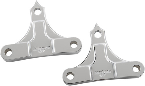 Accutronix 49mm Chrome 5/8" Thick Fender Spacers (TFS49-NF5/8C)