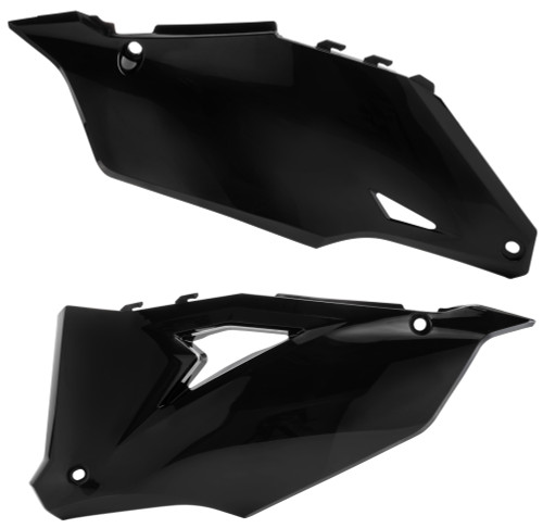 Acerbis Black Plastic Rear Side Panels (2736310001)