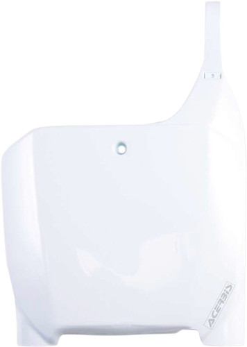Acerbis White Front Number Plate (2042240002)