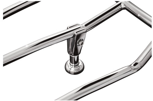 Kuryakyn Chrome Multi-Rack Adjustable Luggage Rack (7159)