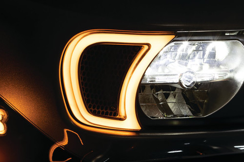 Kuryakyn Smoke Tracer Headlight Vent Accents (2947)