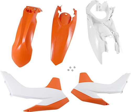 Acerbis Orange Complete Plastic Body Kit (2374135226)