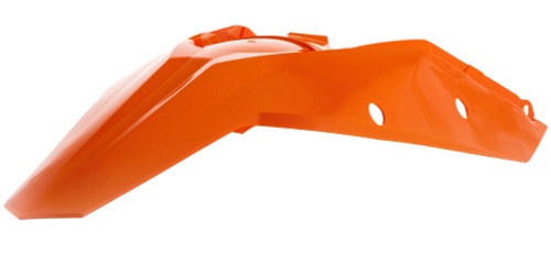 Acerbis Orange Plastic Rear Fender w/Side Cowling (2082000237)