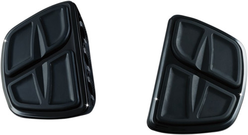 Kuryakyn Gloss Black Kinetic Mini Boards without Adaptors (7613)