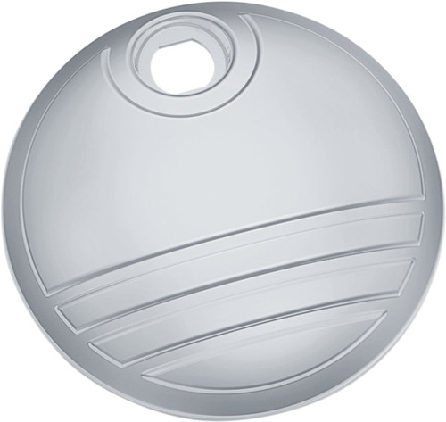 Kuryakyn Chrome Tri-Line Fuel Door (6968)
