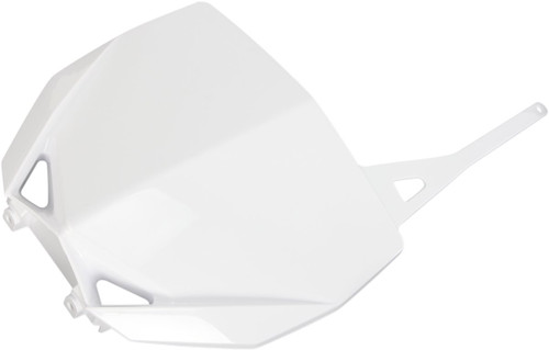 Acerbis White Front Number Plate (2403030002)