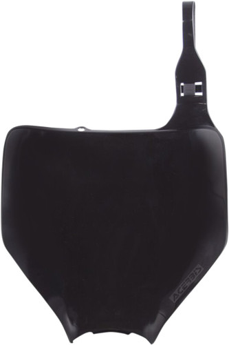 Acerbis Black Plastic Front Number Plate (2042310001)