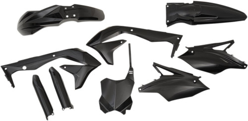 Acerbis Black Full Body Plastic Kit (2449570001)