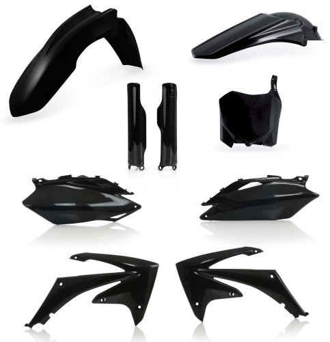 Acerbis Black Full Body Plastic Kit (2198000001)
