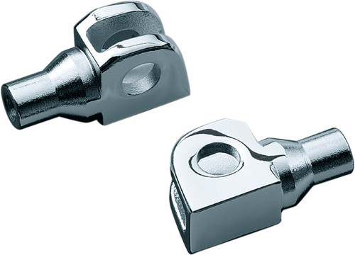 Kuryakyn Front Chrome Tapered Foot Peg Adaptors (8830)