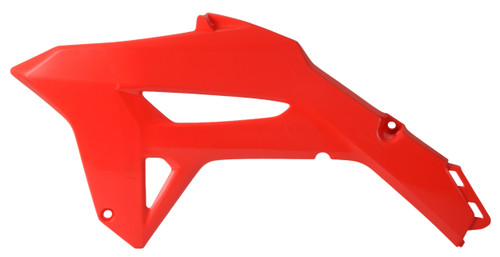 Acerbis Red Plastic Radiator Shrouds/Scoops (2858860227)