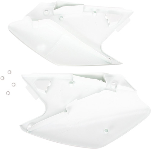 Acerbis White Plastic Rear Side Panels (2043410002)