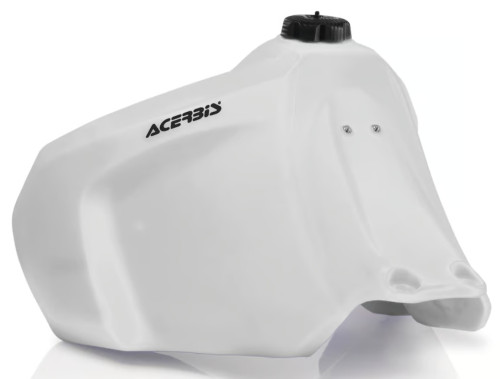 Acerbis 6.6 Gallon White Plastic Fuel/Gas Tank (2367760002)