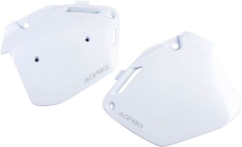 Acerbis White Plastic Rear Side Panels (2043260002)