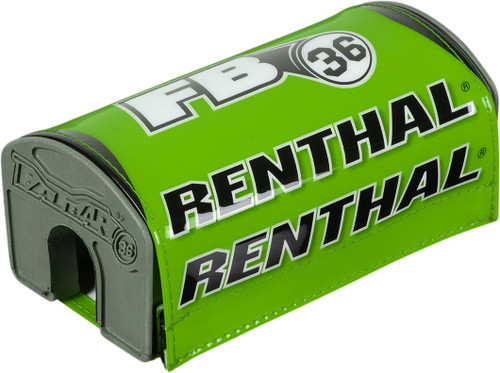 Renthal Fatbar36 Green/White/Black Handlebar Pad (P343)