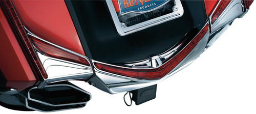 Kuryakyn Chrome Ball & Black Bolt-On Trailer Hitch (7641)